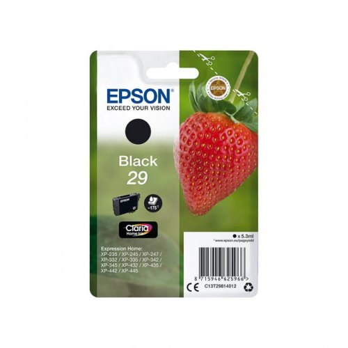 Hablar reserva entusiasta Cartucho de tinta Epson negro (C13T29814012, 29) - haga sus pedidos  cómodamente a través de Internet