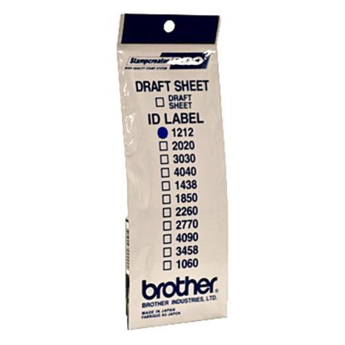 Brother etiquetas (ID1212 / 12x12mm)