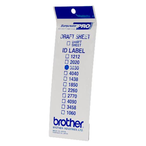 Brother etiquetas (ID3030 / 30x30mm)