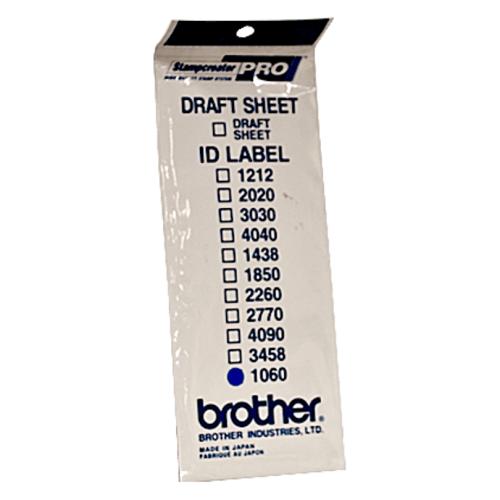 Brother etiquetas (ID1060 / 10x60mm)