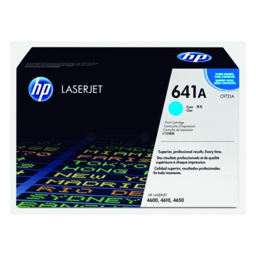 HP cartucho de tóner cian (C9721A / 641A)