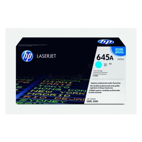 HP cartucho de tóner cian (C9731A / 645A)