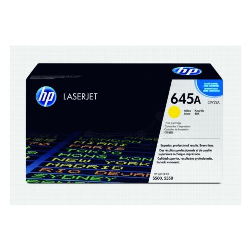 HP cartucho de tóner amarillo (C9732A / 645A)