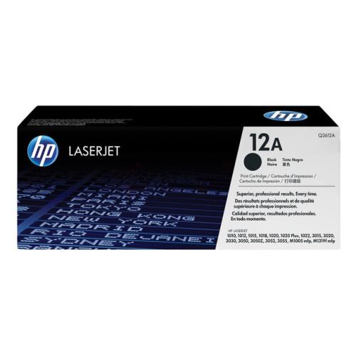 HP cartucho de tóner negro (Q2612A / 12A)