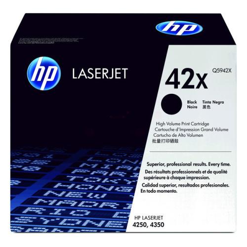 HP cartucho de tóner negro (Q5942X / 42X) (alta capacidad)