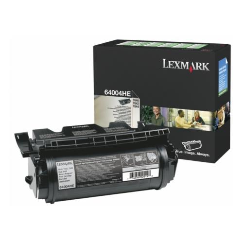 Lexmark cartucho de tóner negro (64004HE / 064004HE) (Retorno)