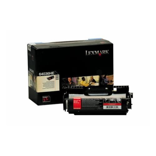 Lexmark cartucho de tóner negro (64036HE / 0064036HE)
