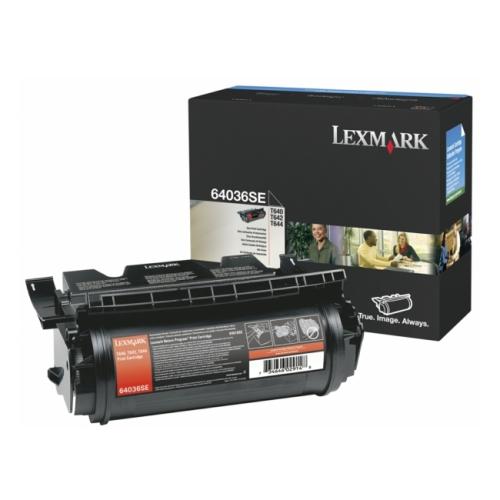 Lexmark cartucho de tóner negro (64036SE / 0064036SE)