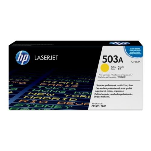 HP cartucho de tóner amarillo (Q7582A / 503A)