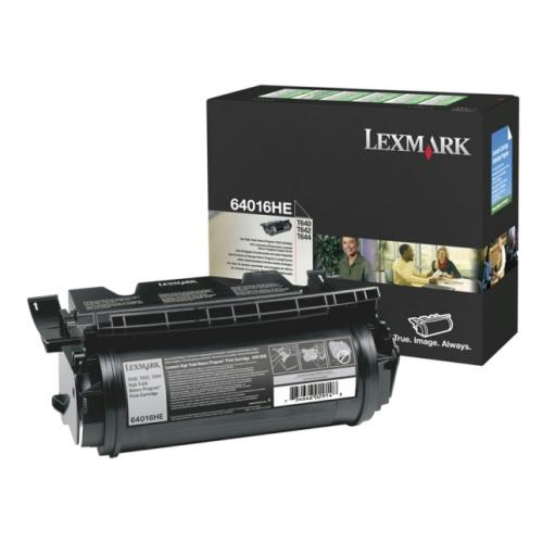 Lexmark cartucho de tóner negro (64016HE / 0064016HE) (Retorno, alta capacidad)