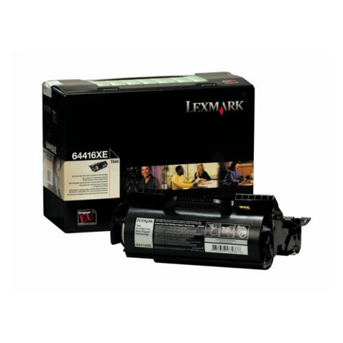 Lexmark cartucho de tóner negro (64416XE / 0064416XE) (Retorno, alta capacidad)