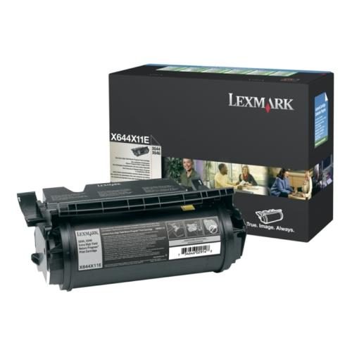 Lexmark cartucho de tóner negro (X644X11E / 0X644X11E) (Retorno, alta capacidad)