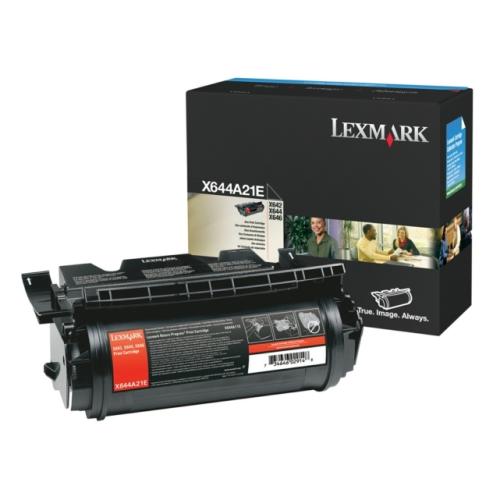 Lexmark cartucho de tóner negro (X644A21E / 0X644A21E)