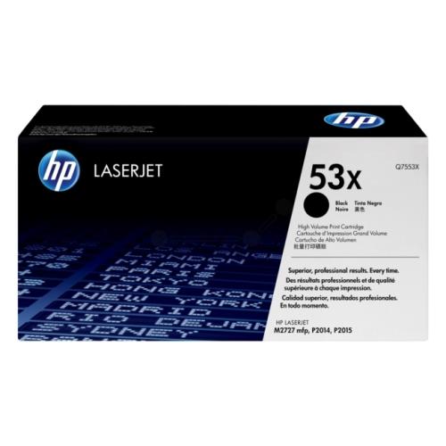 HP cartucho de tóner negro (Q7553X / 53X)