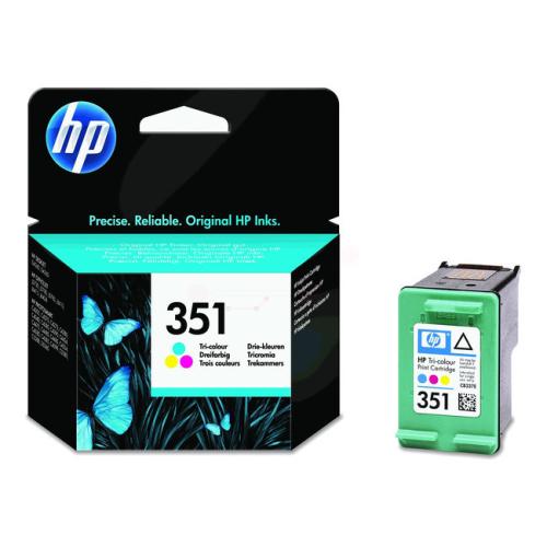 HP cartucho de tinta color (CB337EE / 351)