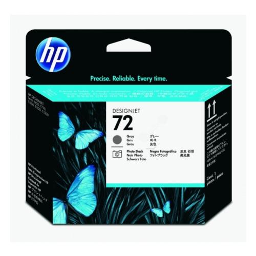 HP cabezal de impresión negro / gris (C9380A / 72)