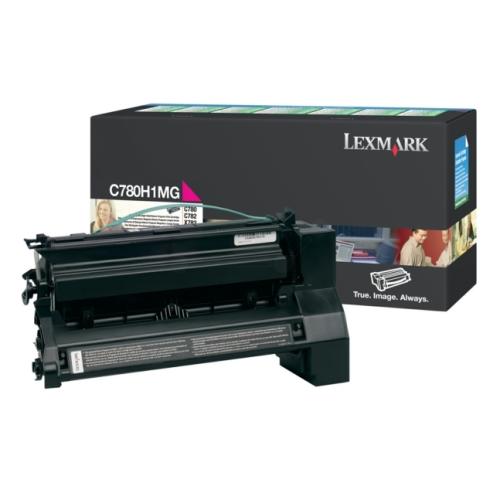 Lexmark cartucho de tóner magenta (C780H1MG / 0C780H1MG) (Retorno)