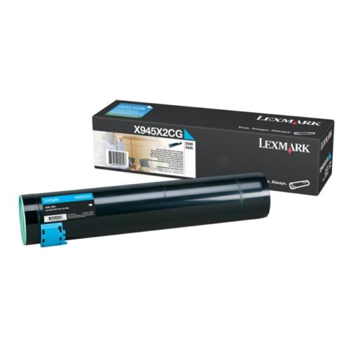 Lexmark cartucho de tóner cian (X945X2CG / 0X945X2CG)