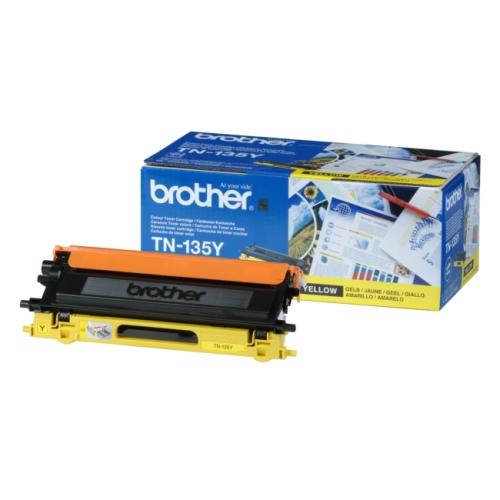 Brother cartucho de tóner amarillo (TN135Y) (alta capacidad)