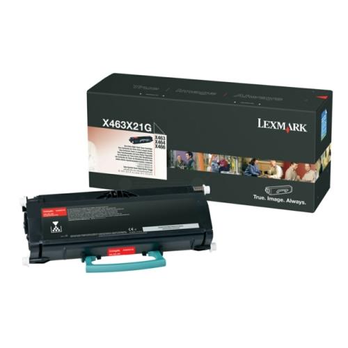 Lexmark cartucho de tóner negro (X463X21G / 0X463X21G) (alta capacidad)