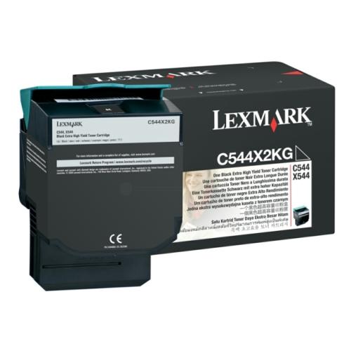 Lexmark cartucho de tóner negro (C544X2KG / 0C544X2KG) (alta capacidad)
