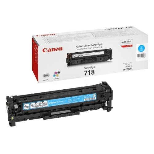 Canon cartucho de tóner cian (2661B002 / 718C)