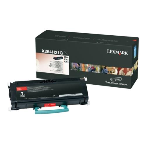 Lexmark cartucho de tóner negro (X264H21G / 0X264H21G)