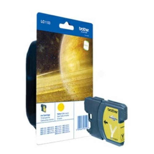 Brother cartucho de tinta amarillo (LC1100Y)