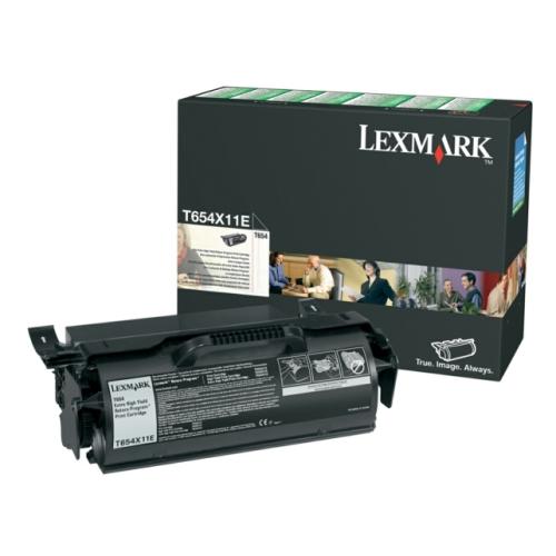 Lexmark cartucho de tóner negro (T654X11E / 0T654X11E) (Retorno, alta capacidad)