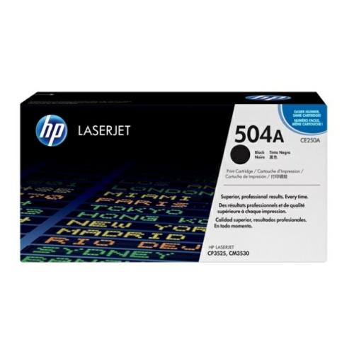 HP cartucho de tóner negro (CE250A / 504A)