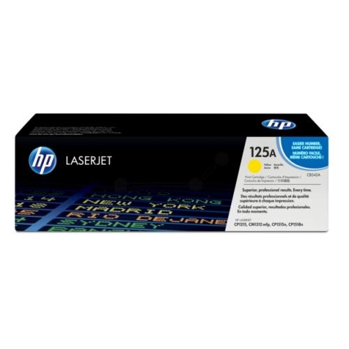 HP cartucho de tóner amarillo (CB542A / 125A)