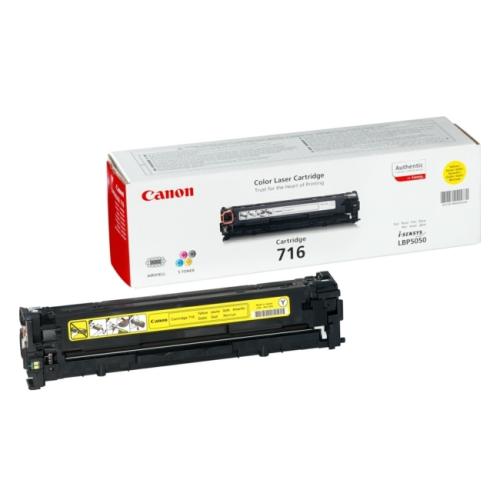 Canon cartucho de tóner amarillo (1977B002 / 716Y)