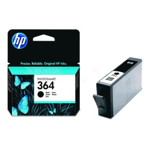HP cartucho de tinta negro (CB316EE / 364)