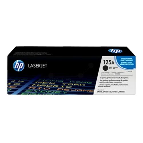 HP cartucho de tóner negro (CB540A / 125A)