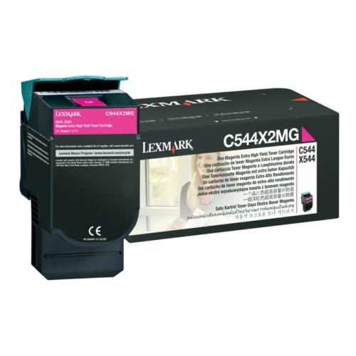 Lexmark cartucho de tóner magenta (C544X2MG / 0C544X2MG)