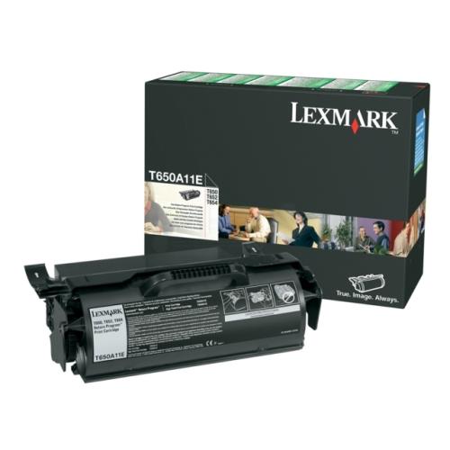 Lexmark cartucho de tóner negro (T650A11E / 0T650A11E) (Retorno)
