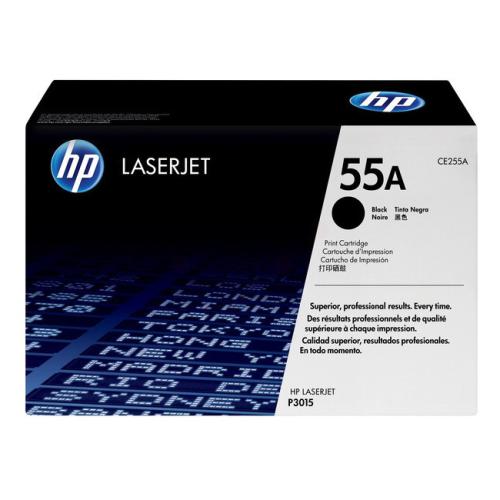 HP cartucho de tóner negro (CE255A / 55A)