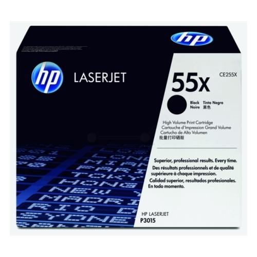 HP cartucho de tóner negro (CE255X / 55X) (alta capacidad)