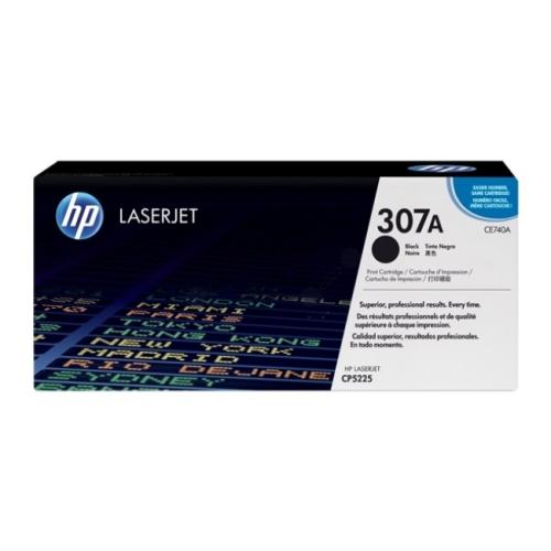 HP cartucho de tóner negro (CE740A / 307A)