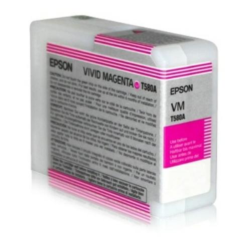 Epson cartucho de tinta magenta (C13T580A00 / T580A)