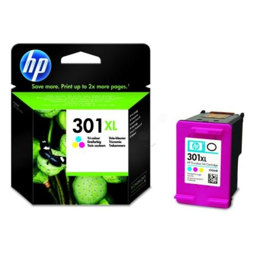 HP cartucho de tinta color (CH564EE / 301XL) (alta capacidad)