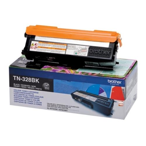 Brother cartucho de tóner negro (TN328BK) (alta capacidad)