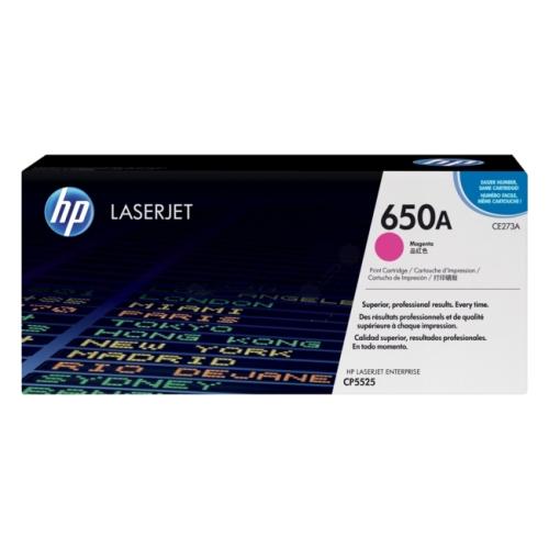HP cartucho de tóner magenta (CE273A / 650A)