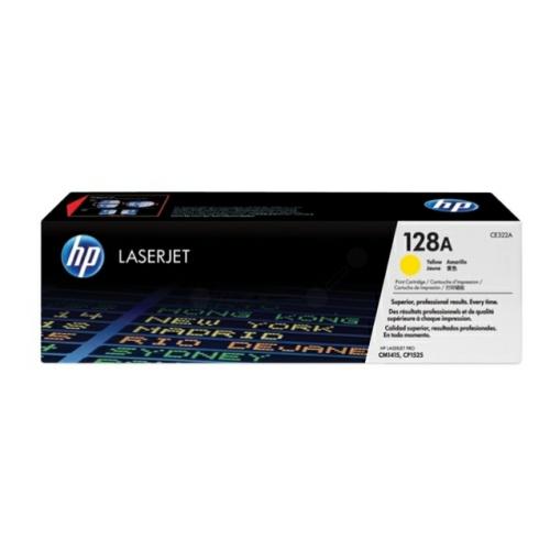HP cartucho de tóner amarillo (CE322A / 128A)