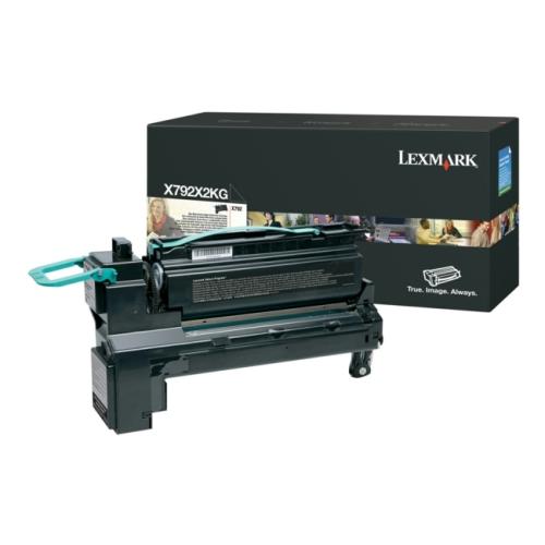 Lexmark cartucho de tóner negro (X792X2KG / 0X792X2KG) (alta capacidad)
