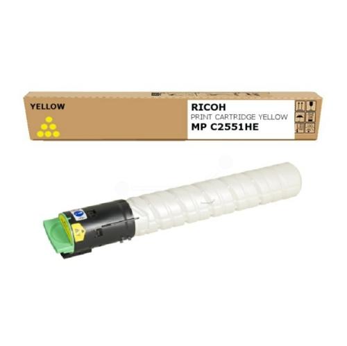 Ricoh cartucho de tóner amarillo (842062 / TYPEMPC2551HE)