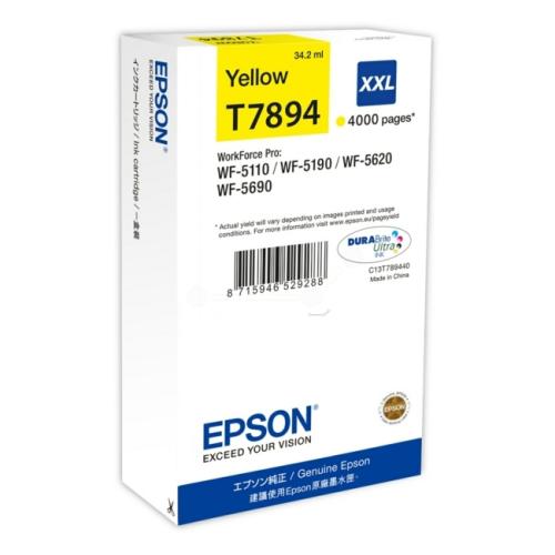 Epson cartucho de tinta amarillo (C13T789440 / T7894XXL) (alta capacidad)