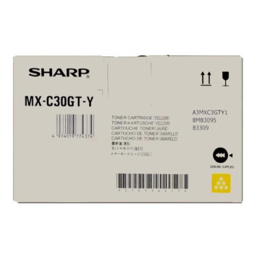 Sharp cartucho de tóner amarillo (MXC30GTY)