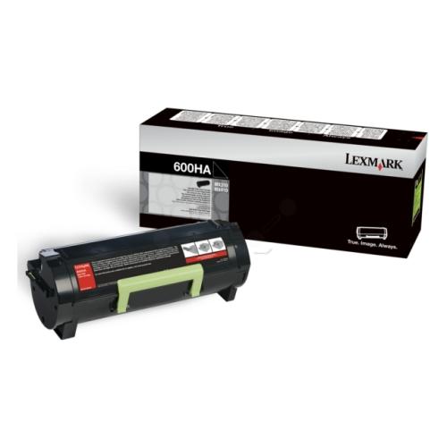 Lexmark cartucho de tóner negro (60F0HA0 / 600HA)