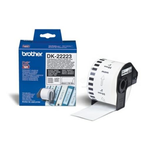 Brother etiquetas blanco (DK22223), 50mm